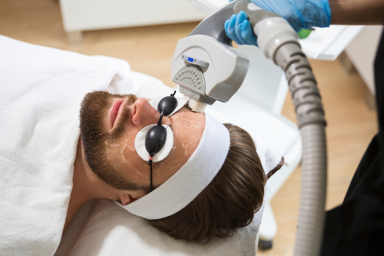 Men's anti-aging laser therapy